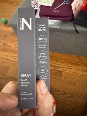 Brow Shape Altering Serum - Gray Packaging by Nulastin